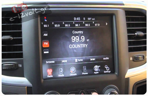 Dodge Uconnect 8.4'' (2.Generation 52p)